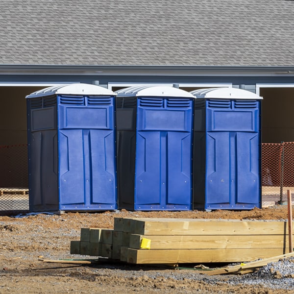 are there different sizes of portable restrooms available for rent in Kirkwood Illinois